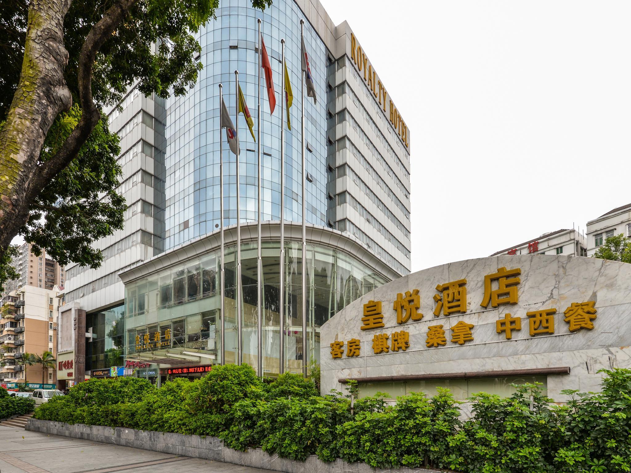 Royalty Hotel Shenzhen Exteriör bild